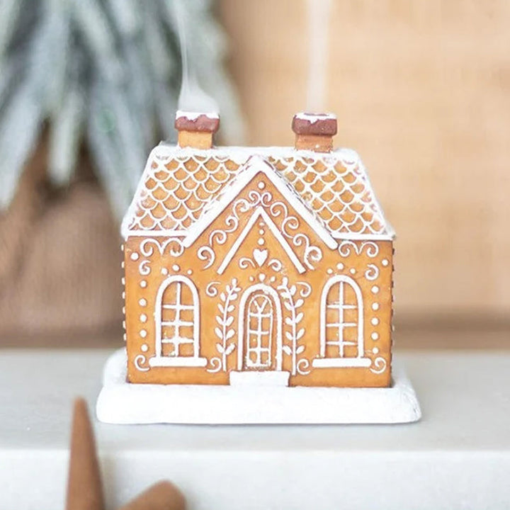 Lisslune | Gingerbread House Incense Holder