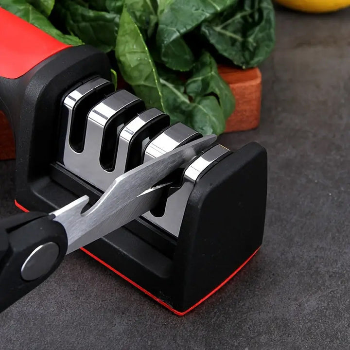 Lisslune | Professional 4-Stage Knife Sharpener