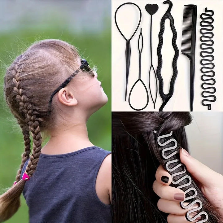 Lisslune | Hair Styling Accessories 6 Piece/Set