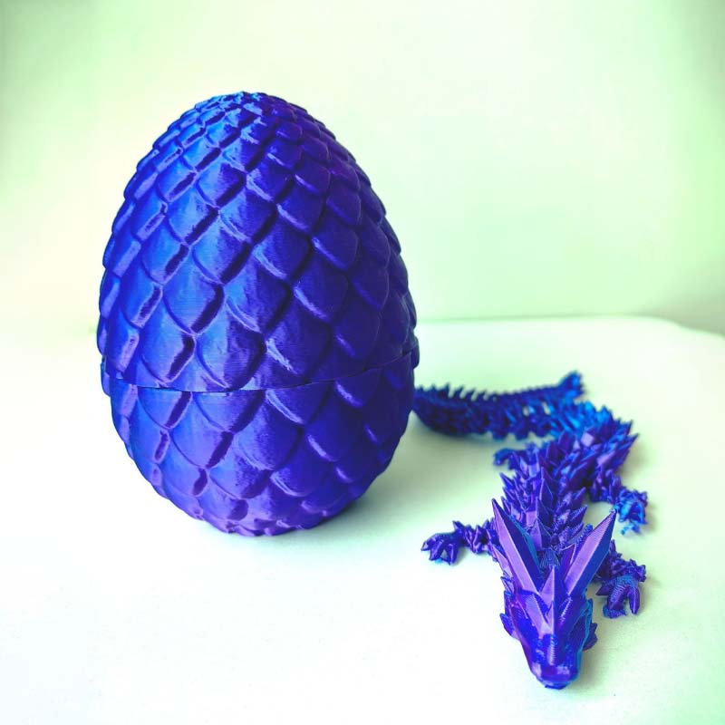 Lisslune | Gemstone Dragon Egg Ornaments