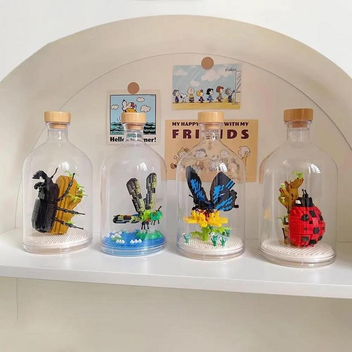 Lisslune | Mini building blocks for insect collection