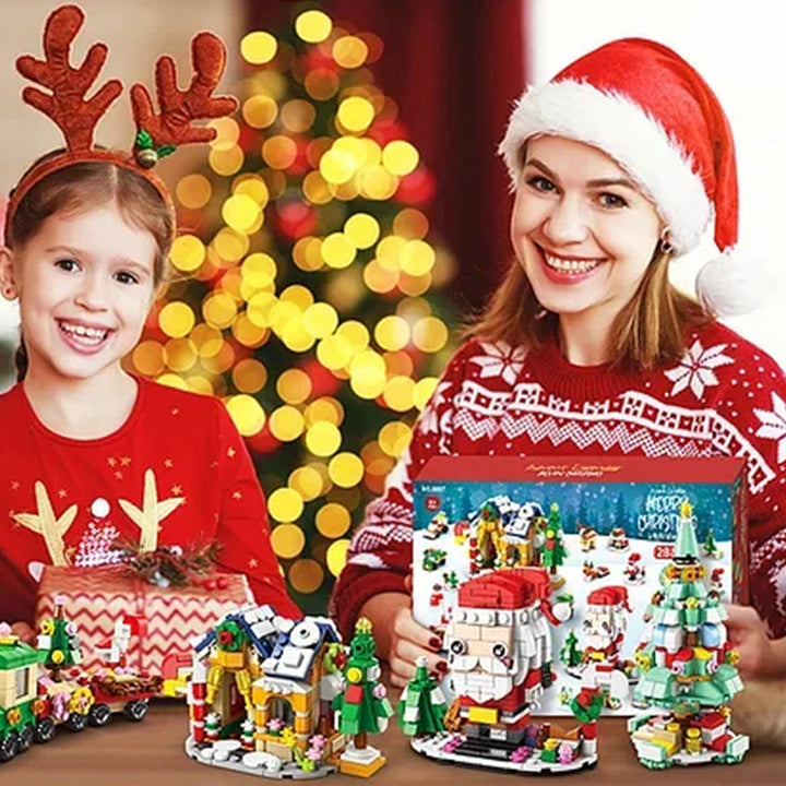 Lisslune | Christmas Advent Calendar Surprise Block Set