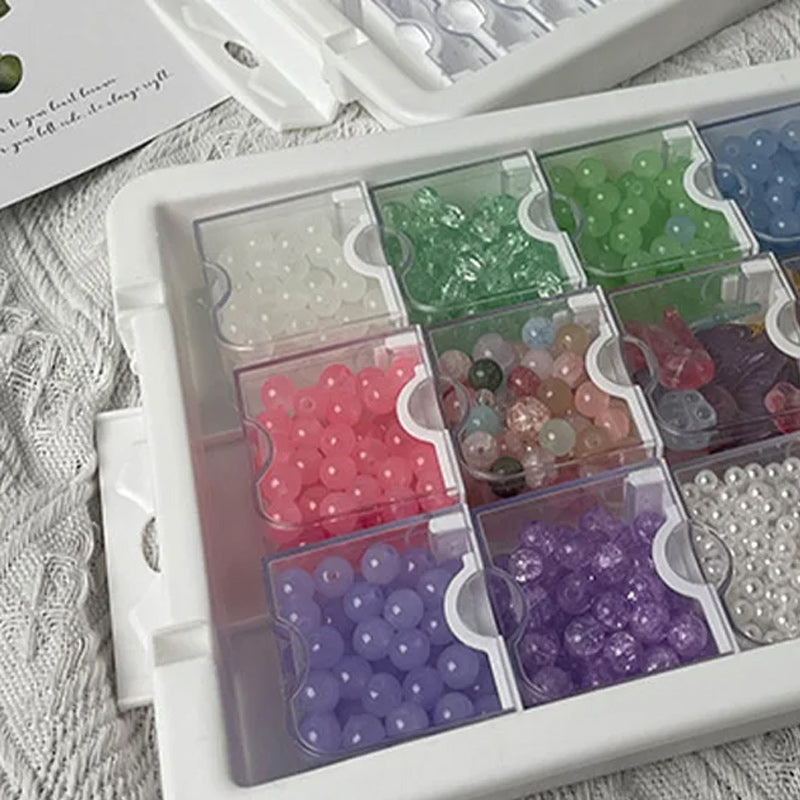 Lisslune | Nail Art Box DIY Beads Jewelry Storage Box