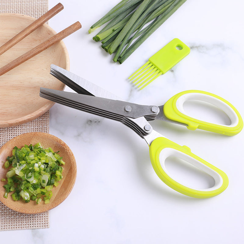 Lisslune | Multi-layered Spring Onion Scissors