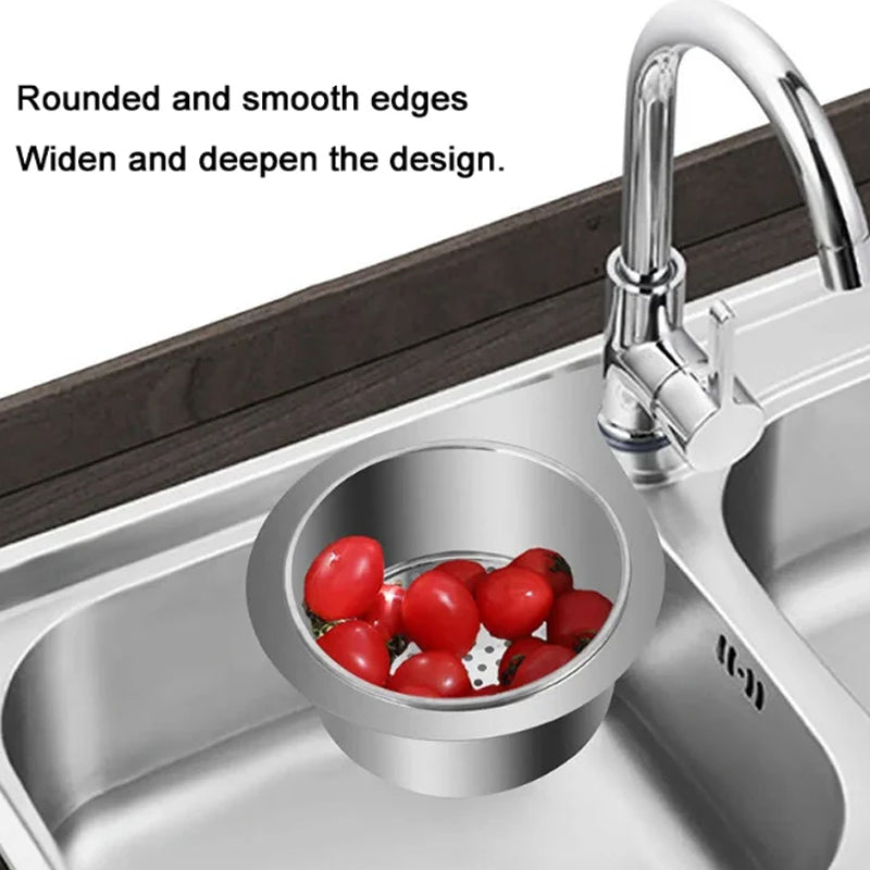 Lisslune | Stainless Steel Swan Sink Drain Basket