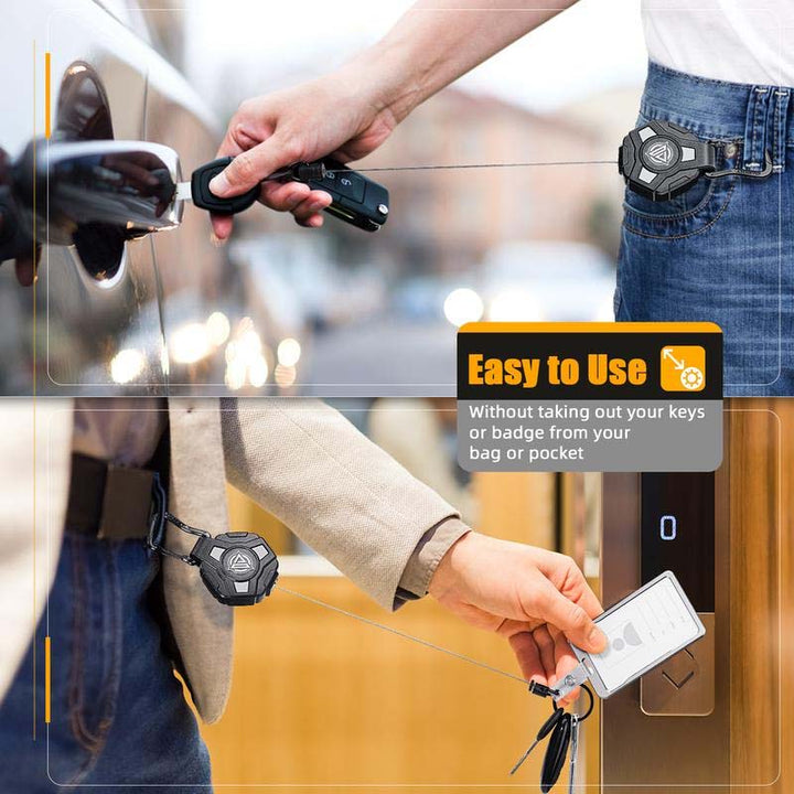 Lisslune | Heavy retractable keychain