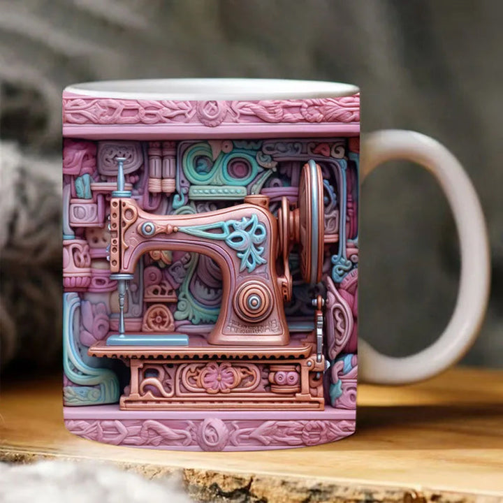 Lisslune | 3D sewing machine printed water cup