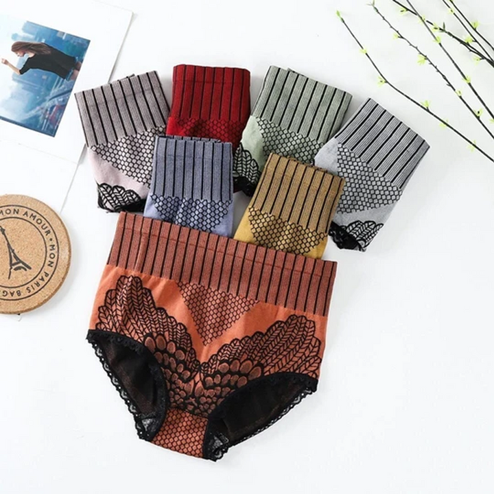 Lisslune | High-waisted cotton underwear for women