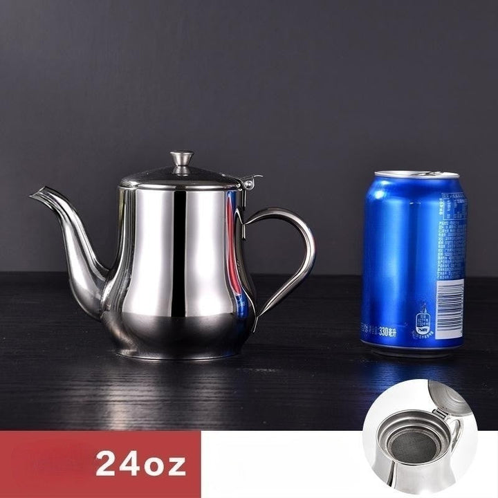 Lisslune | Oil filter jug in stainless steel