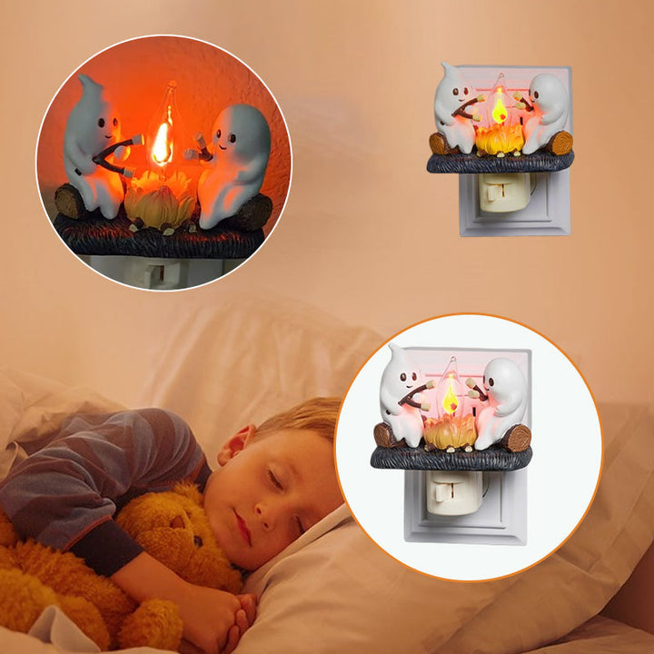 Lisslune | Ghost Bonfire Blinking Night Light