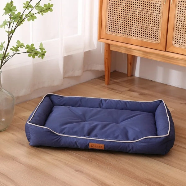 Lisslune | Orthopedic Memory Foam Dog Sofa Bed - Ideal for Arthritis, Large Dogs & Removable Covers