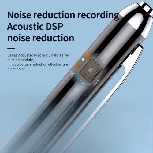 Lisslune | Spy Recorder Pen with Voice Activation, Discreet Sound Recorder for Covert Surveillance