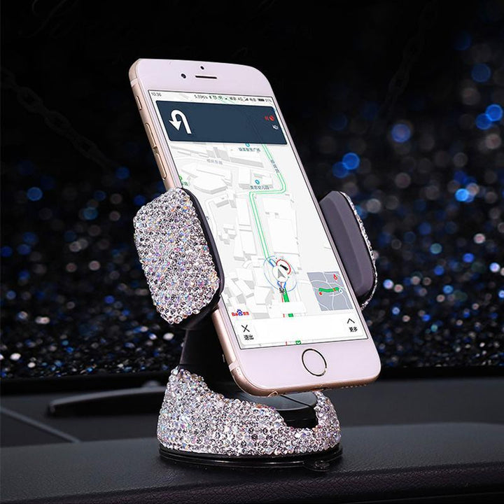 Lisslune | Rhinestone Car Phone Holder