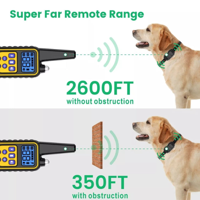 Lisslune | Adjustable Electric Dog Training E-Collar – Safe, Effective Remote Control