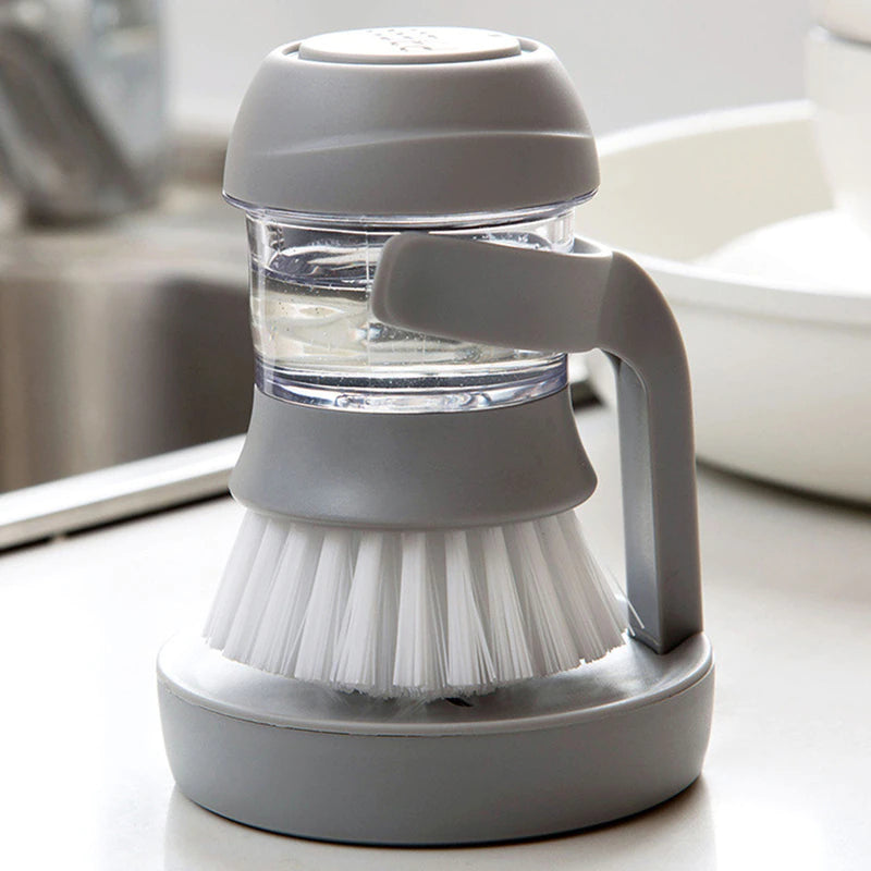 Lisslune | Non-stick Automatic Soap Dispensing Dish Cleaning Brush