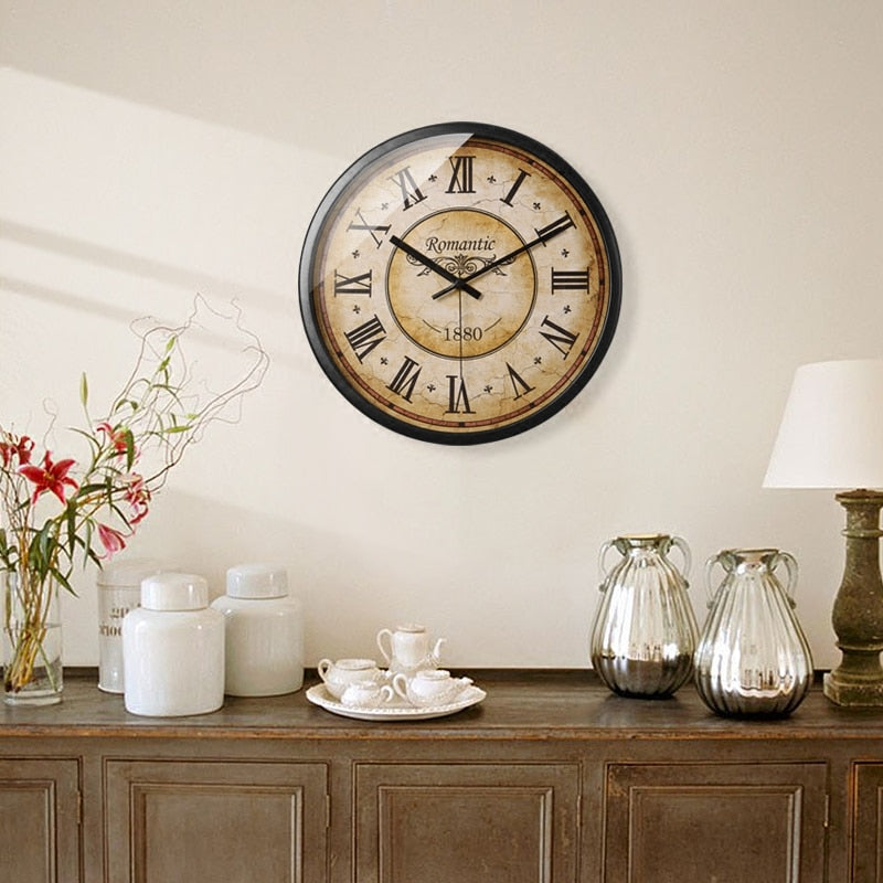Lisslune | EchoTime - Vintage-inspired Wall Clock