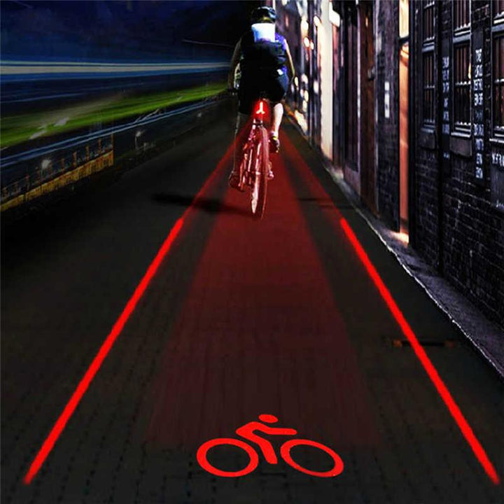 Lisslune | Bicycle Laser Projection Taillight