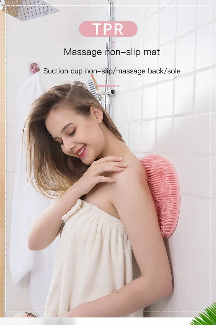 Lisslune | Shower Foot & Back Cleaner, Massage Pad
