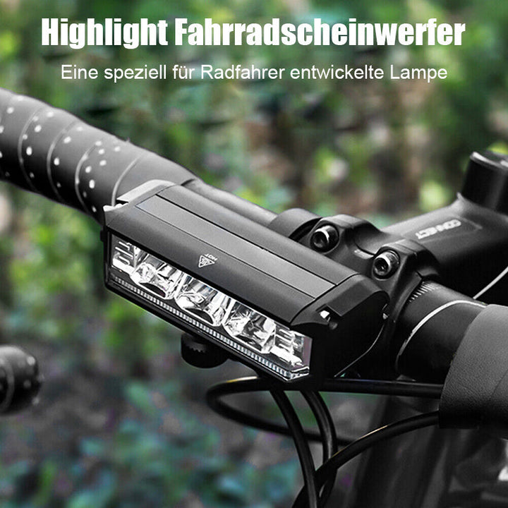 Lisslune | Ultra-Bright Rechargeable LED Bike Light – 900 Lumen Bicycle Headlight for Night Riding