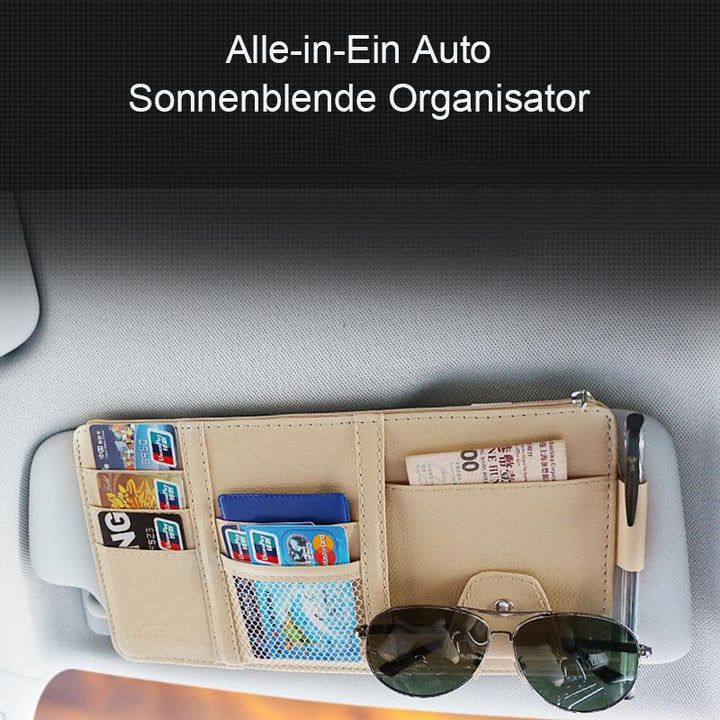 Lisslune | All-in-One Car Sunshade Organizer