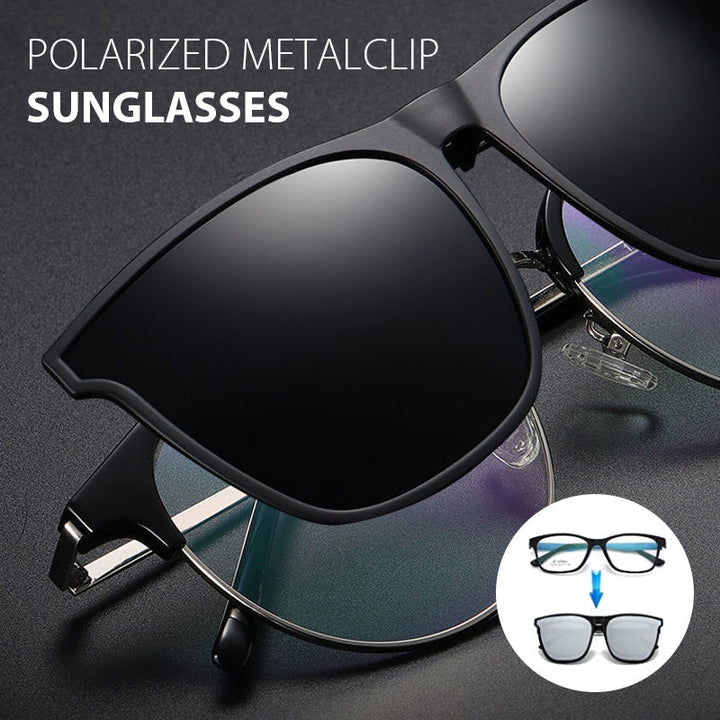 Lisslune | New polarized clip-on folding sunglasses