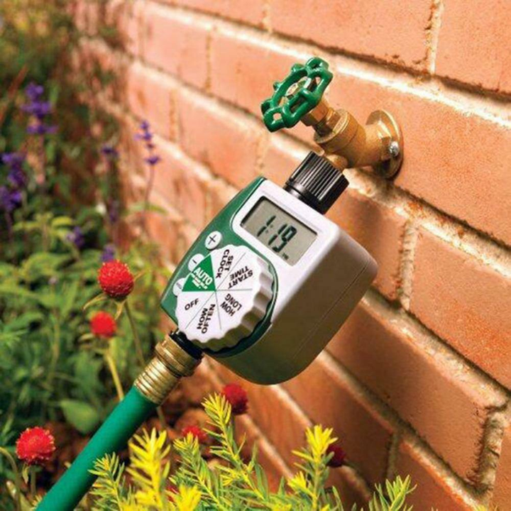 Lisslune | Digital Garden Irrigation Timer with LCD Faucet Controller