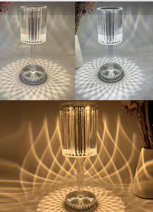 Lisslune | Dimmable Crystal Table Lamp With Modern Design