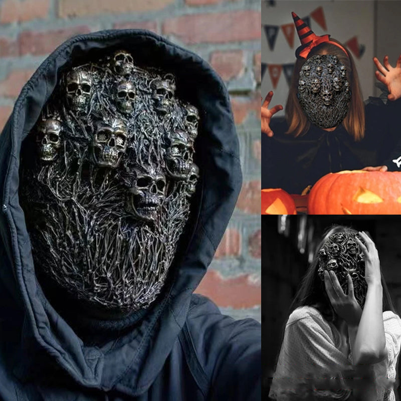 Lisslune | Halloween new Steam Skull Punk Mask