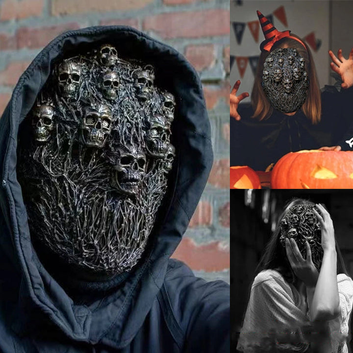 Lisslune | Halloween new Steam Skull Punk Mask
