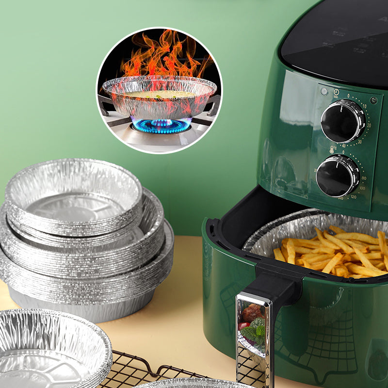 Lisslune | Reusable liners for air fryers made of aluminum foil