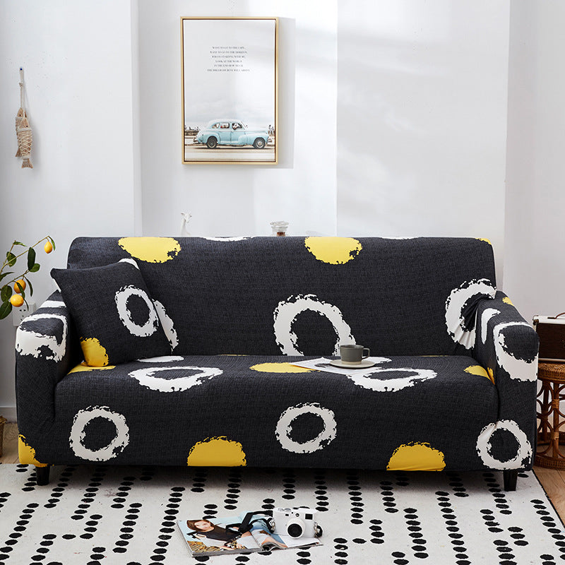 Lisslune | Simple Printed Elastic Sofa Cover