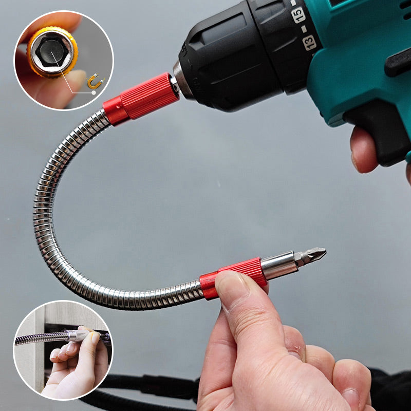 Lisslune | Metal Flex Universal Extension Bit Holder (10 pcs)