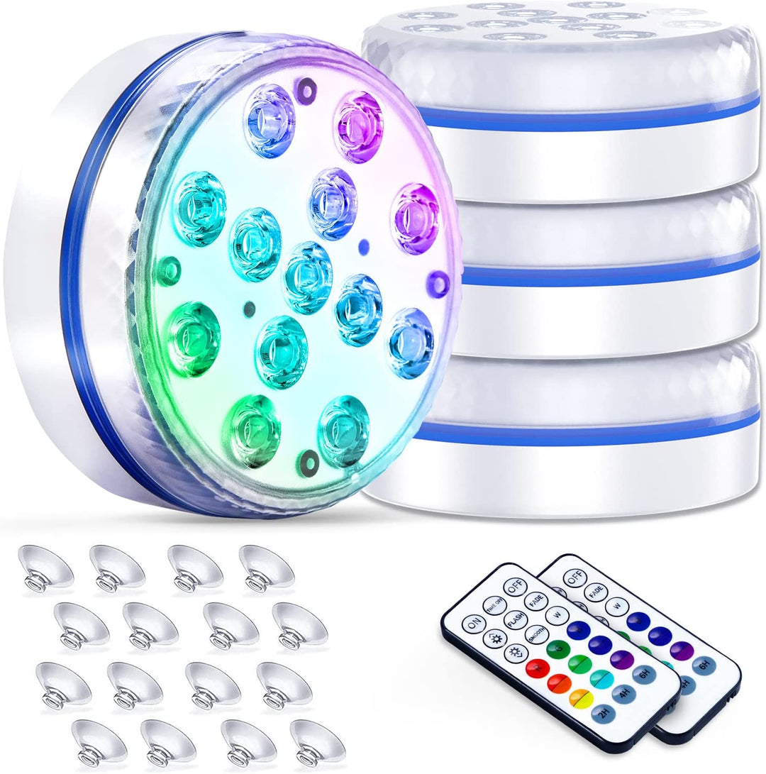 Lisslune | LED pool lighting (4-pack)