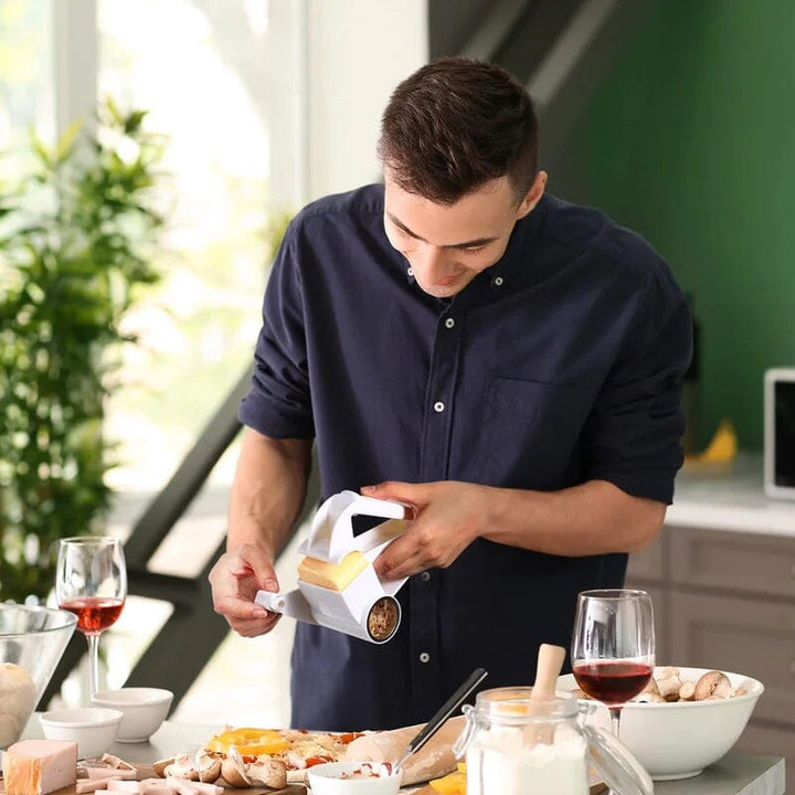Lisslune | Manual Cutter Rotating Cheese Grater