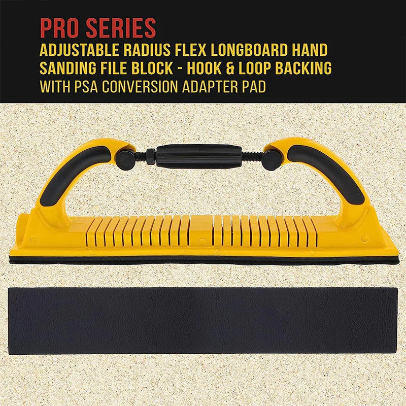 Lisslune | Adjustable Longboard Hand Sanding File Block Hand Grinder