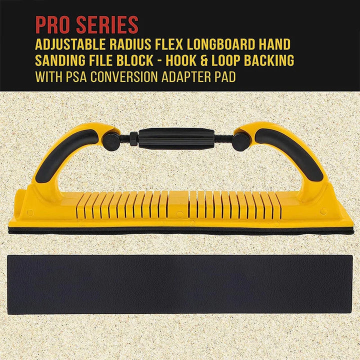 Lisslune | Adjustable Longboard Hand Sanding File Block Hand Grinder