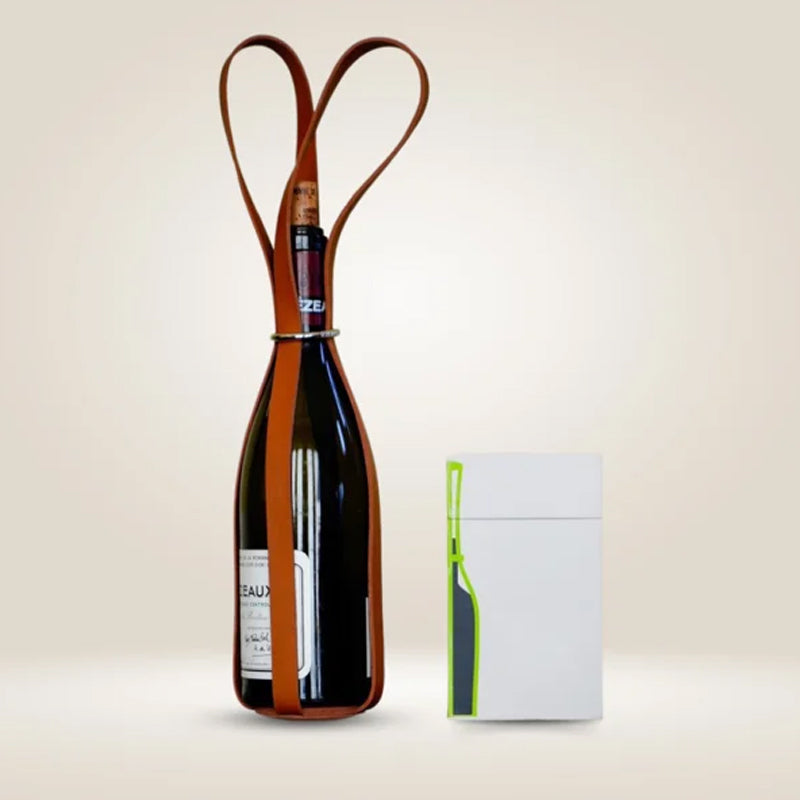 Lisslune | Leather Wine Barrel