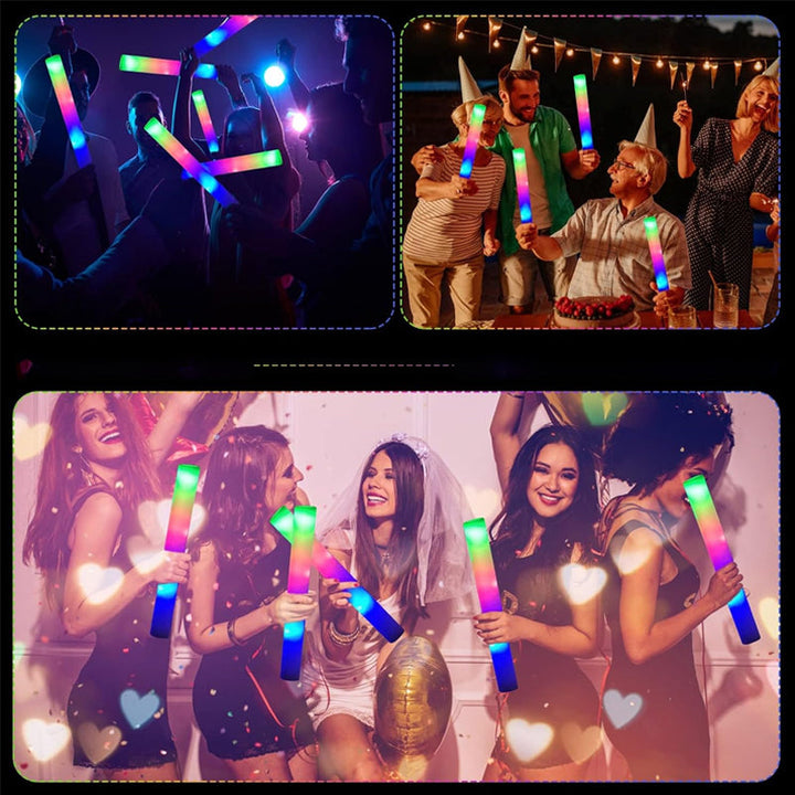 Lisslune | LED Colorful Illuminating Sponge Fluorescent Rod