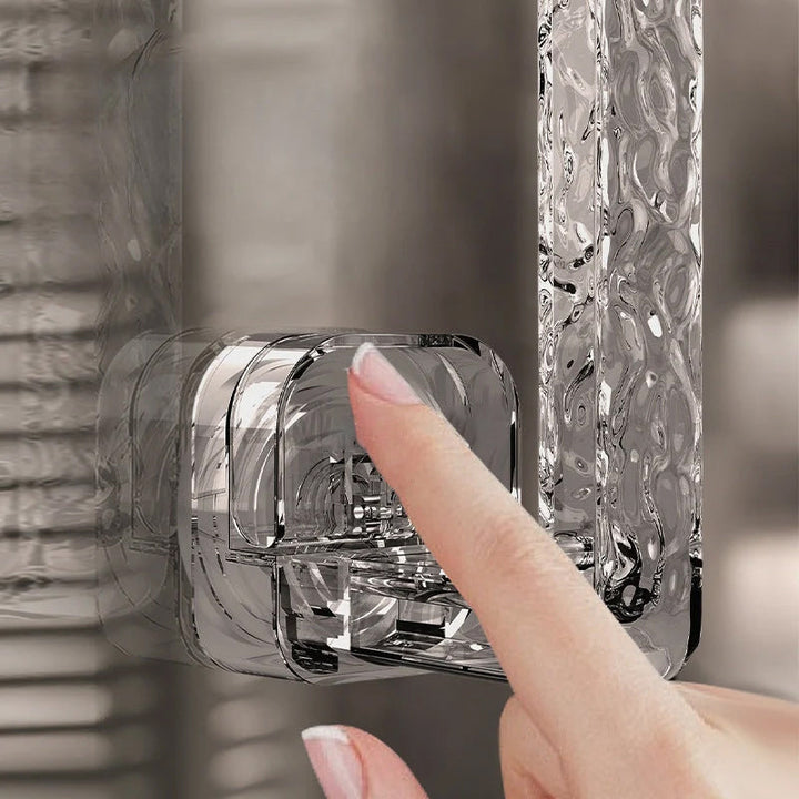 Lisslune | Transparent Ripple Multifunctional Suction Cup Handles