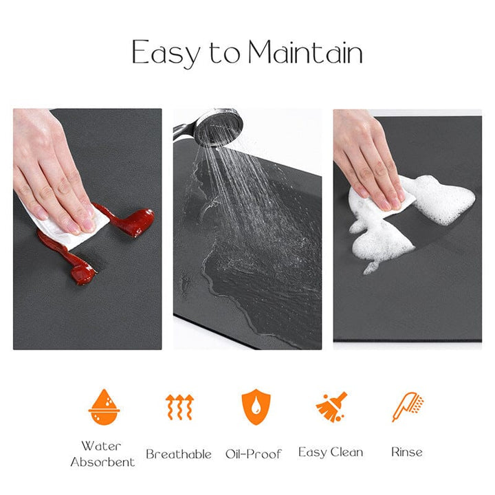 Lisslune | Kitchen Super Absorbent Draining Mat