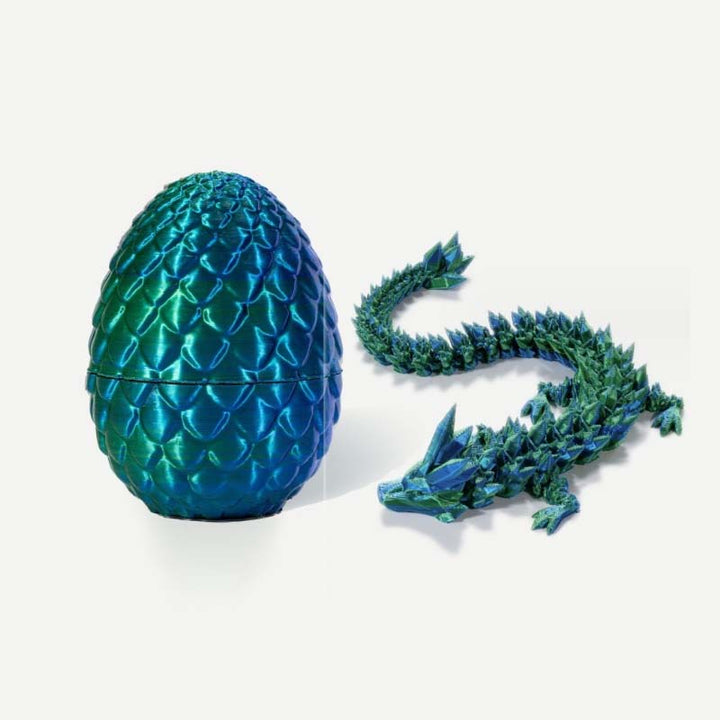 Lisslune | Gemstone Dragon Egg Ornaments