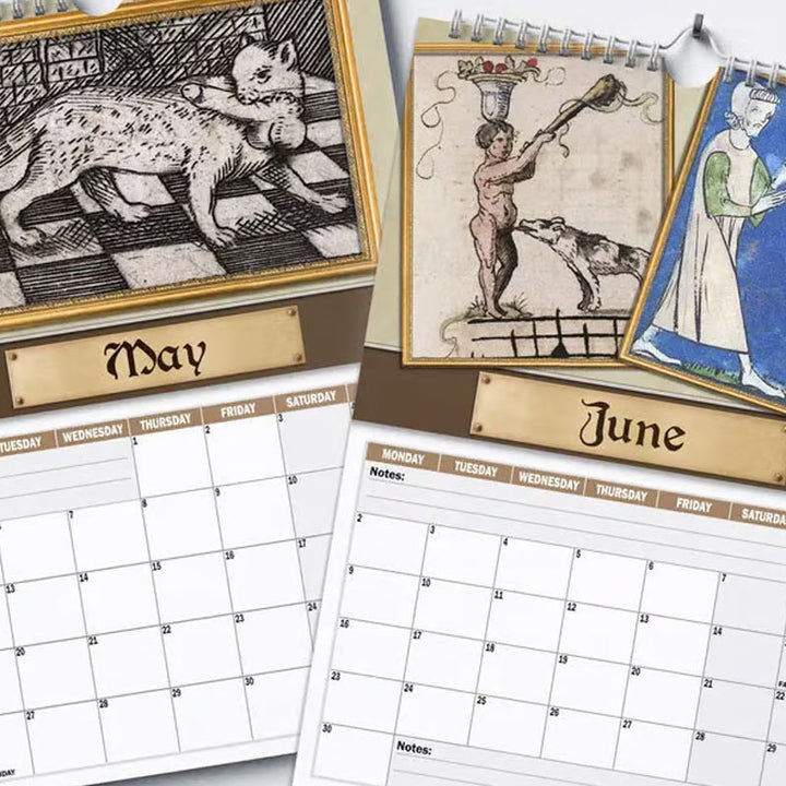 Lisslune | Medieval Tail Pictures - Calendar 2025