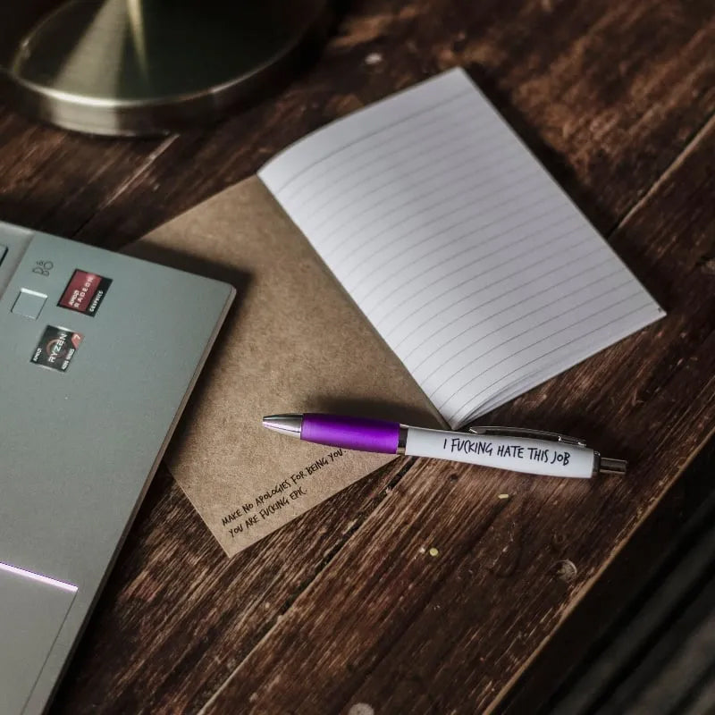 Lisslune | Schimpf Notebook & Pen Set🤣