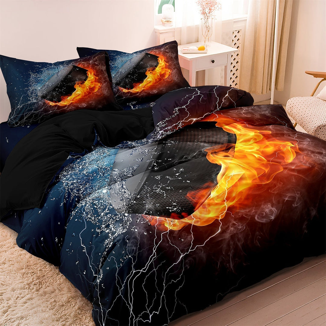 Lisslune | IceBlaze - Hockey-Inspired Bed Set