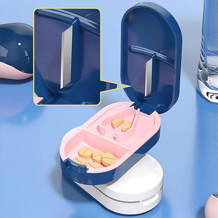 Lisslune | Medicine Pill Cutter Box