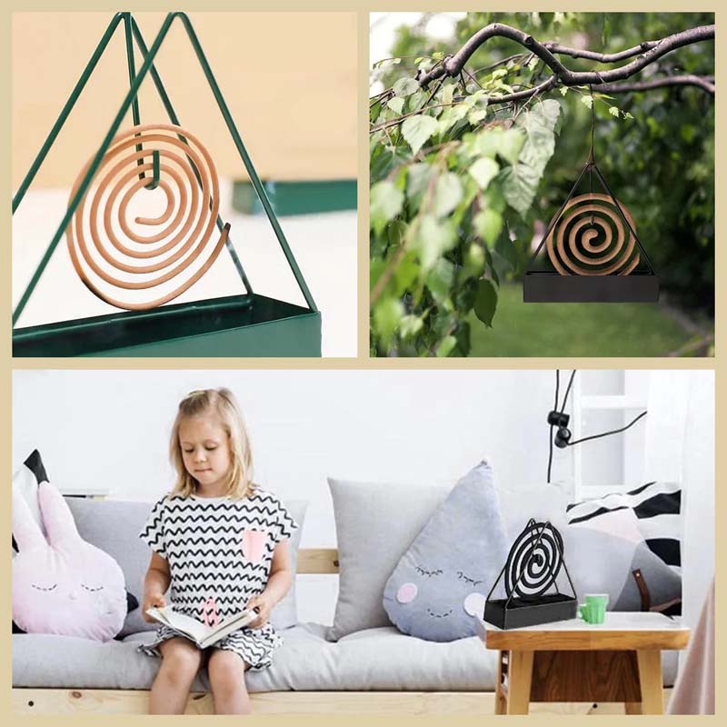 Lisslune | Iron triangular mosquito spool holder
