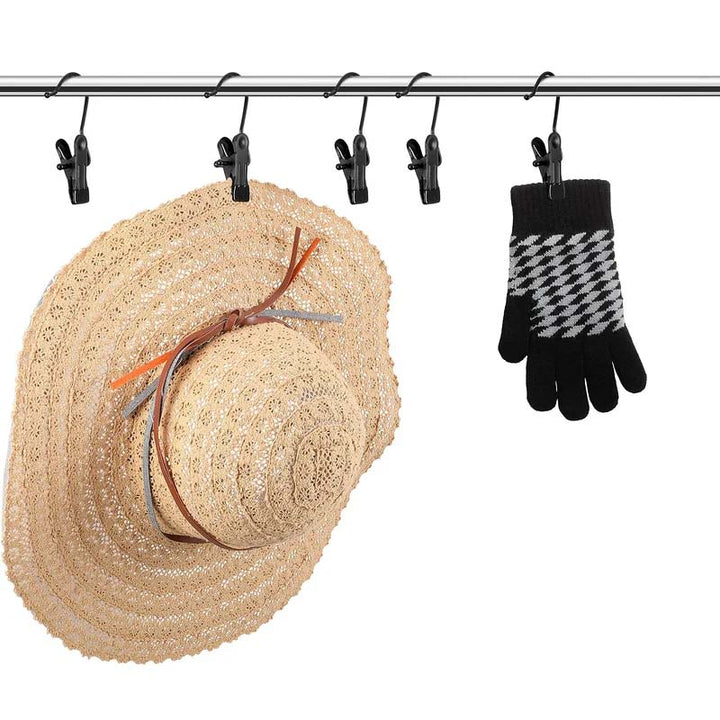 Lisslune | Space-saving portable travel hanger clips