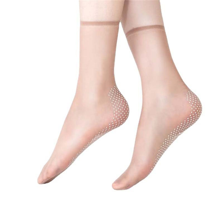 Lisslune | Spring Summer Invisible Non-Slip Crystal Silk Socks