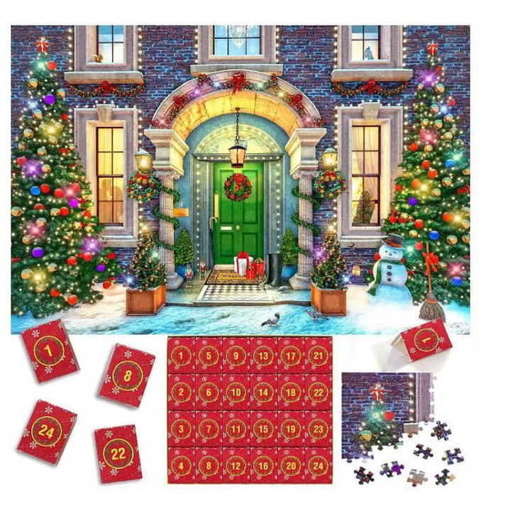Lisslune | Christmas Advent Calendar Surprise Block Set