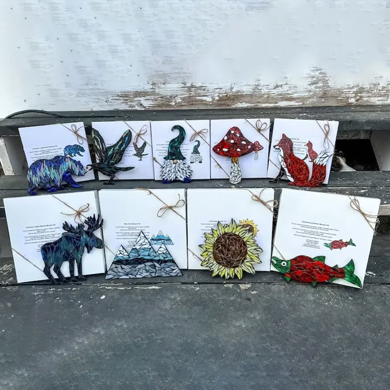 Lisslune | Mountain Range Mosaic Construction Kit
